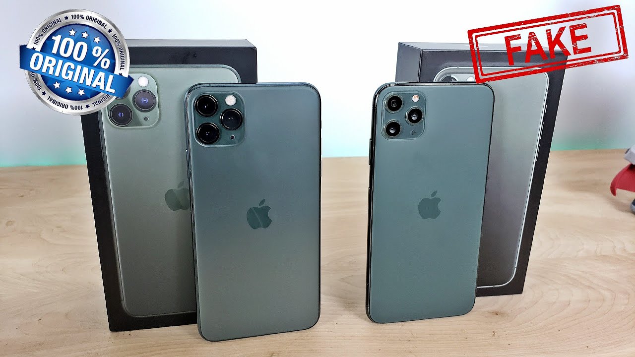 Goophone 11 Pro Max Version 3 [VS] REAL iPhone 11 Pro Max - Midnight Green!