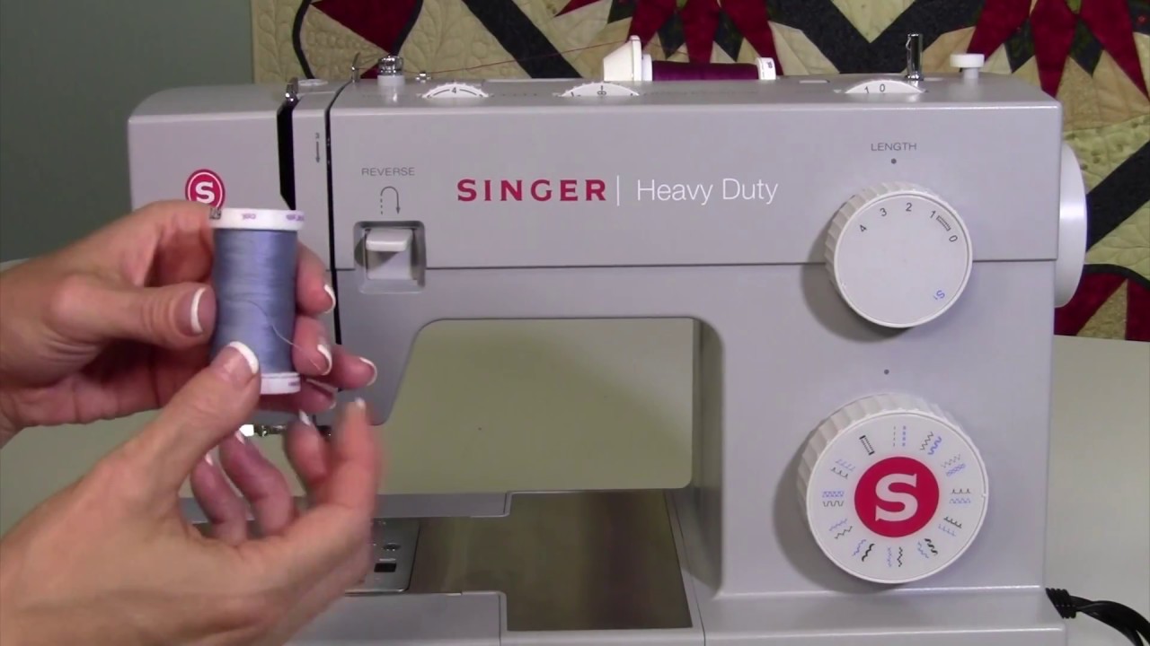Singer Heavy Duty 4423 6 Selecting Quality Thread