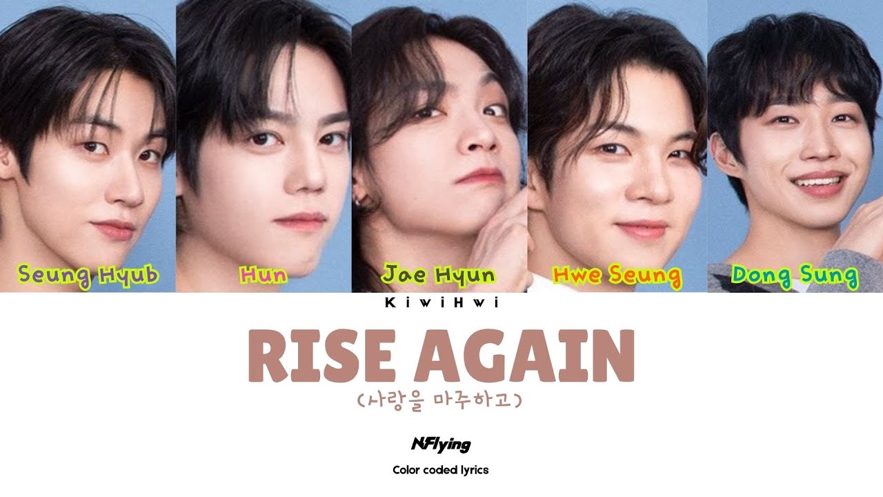 N.Flying (엔플라잉) - Rise Again (사랑을 마주하고)  [Han-Rom-Malay] color coded lyrics