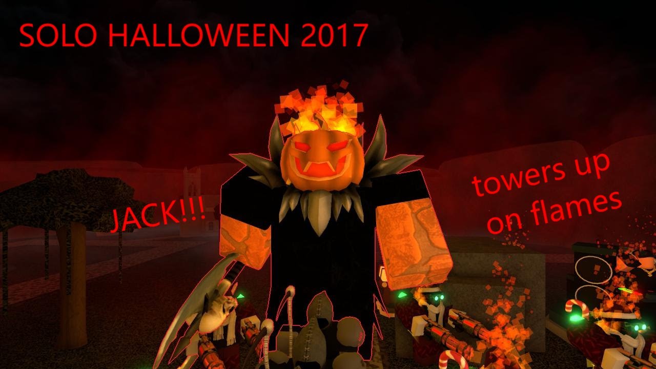 Classic Tower Battles | Halloween 2017 SOLO!! || Overhaul Update Showcase part 3