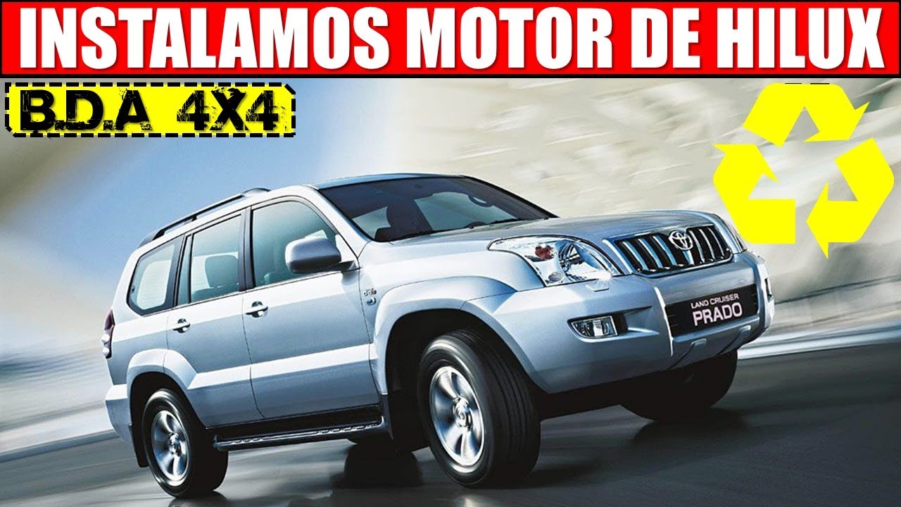 EP. 914// Toyota LAND CRUISER PRADO Troca do Motor pelo de uma HILUX! Dá certo? Precisa ADAPTAR?