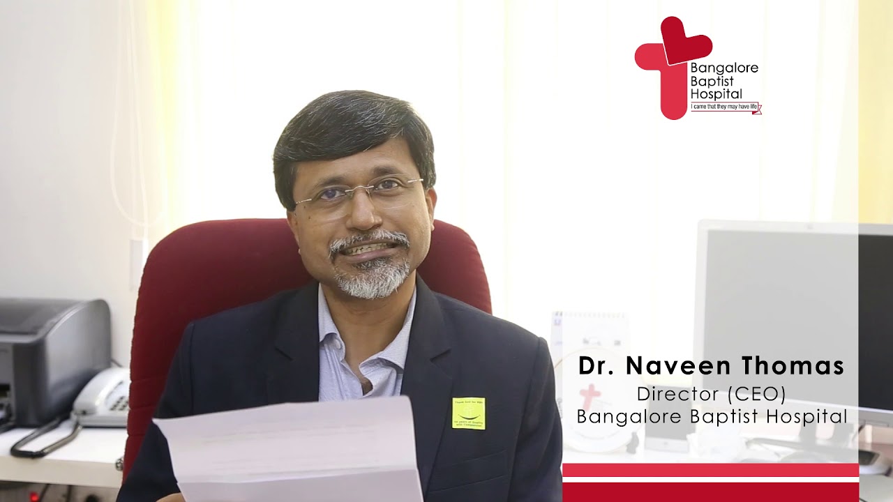 Dr Naveen Thomas -  Special Announcement