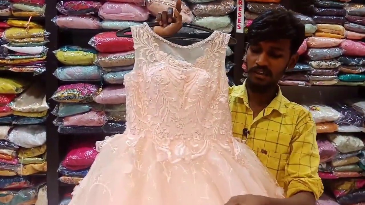 Designer wear long frock dresses with price and Address / Dilsukhnagar shopping / Hyderabad
