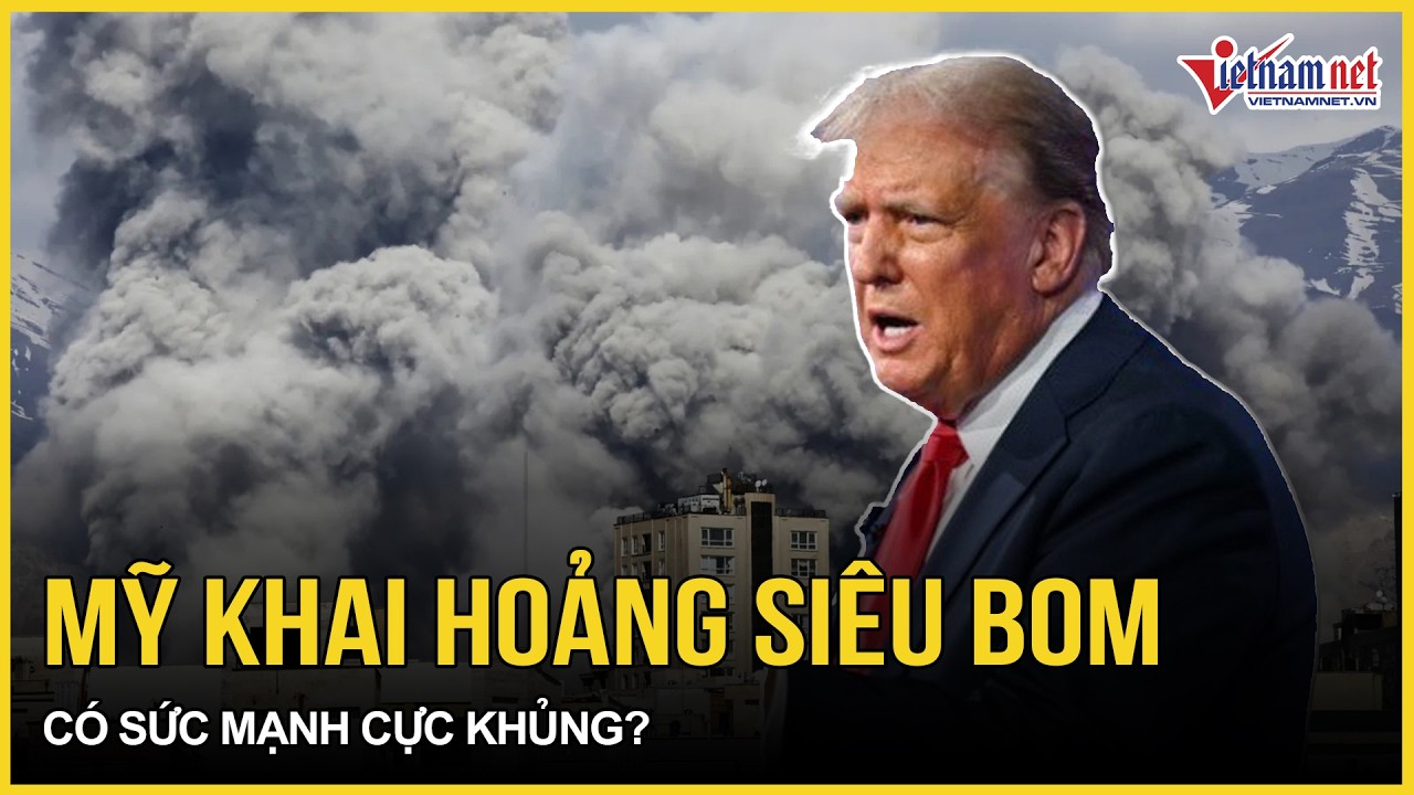 Cận cảnh hố xuyên bí ẩn tại lãnh địa Iran: Mỹ khai hỏa “siêu bom phá boongke” sức mạnh cực khủng?