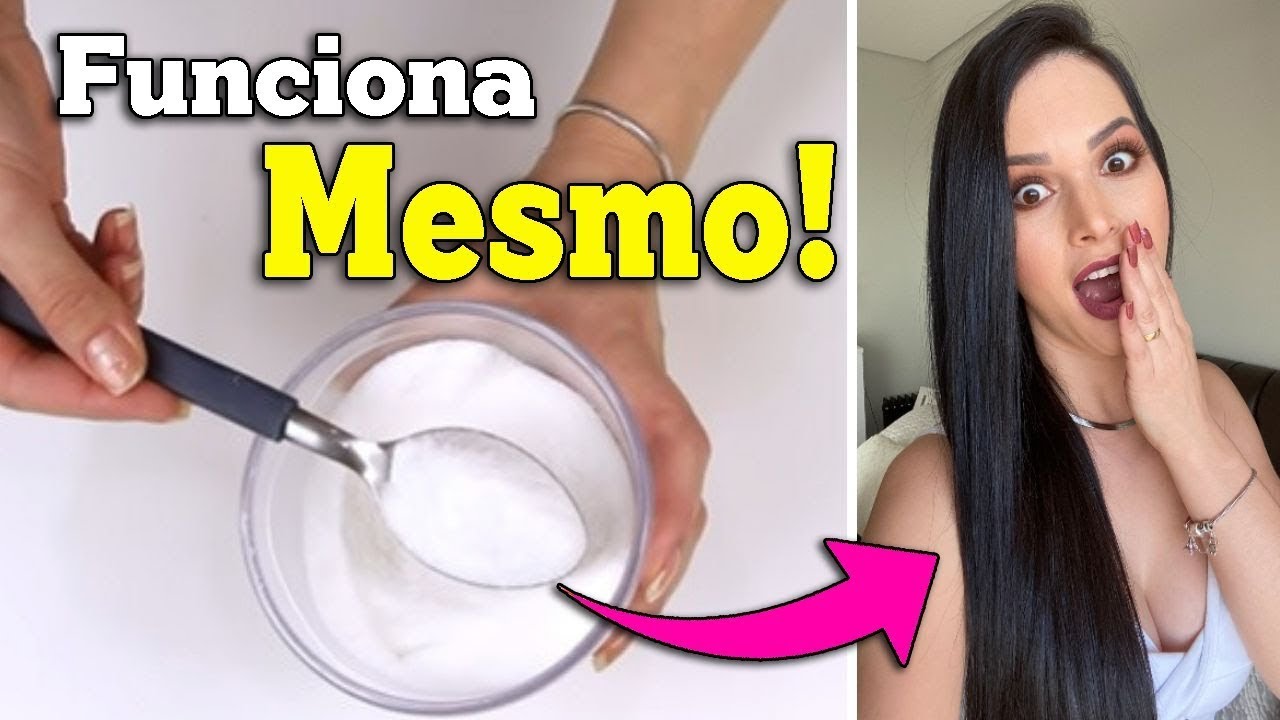 Cabelos com MUITO Brilho com Hidratação de Açúcar - Passo a Passo