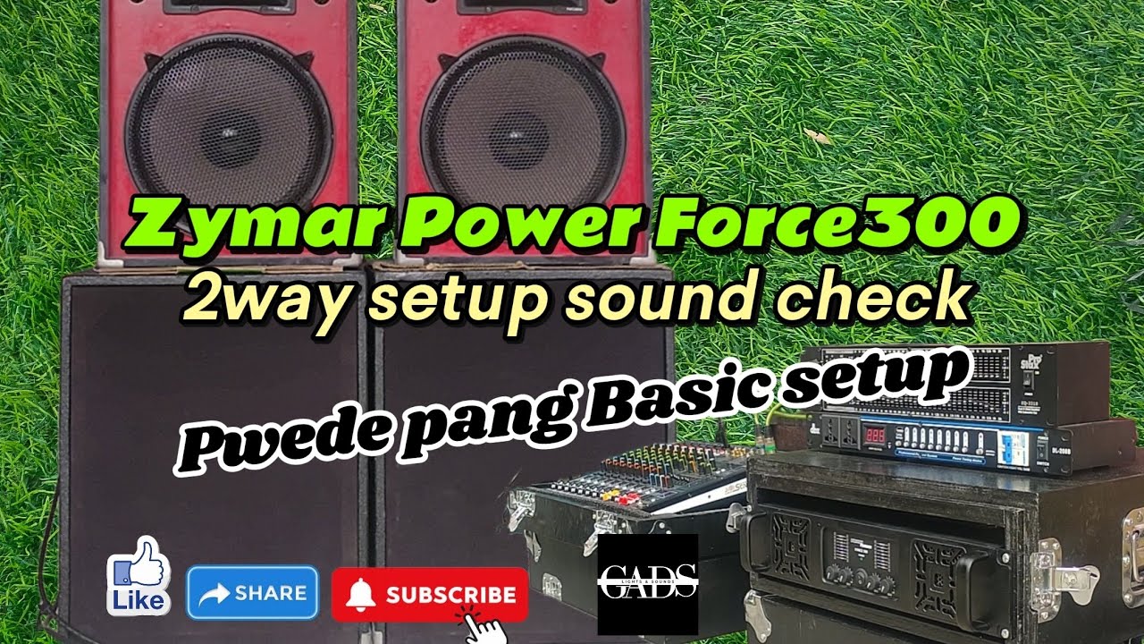 Sound Check Zymar Power Force 300