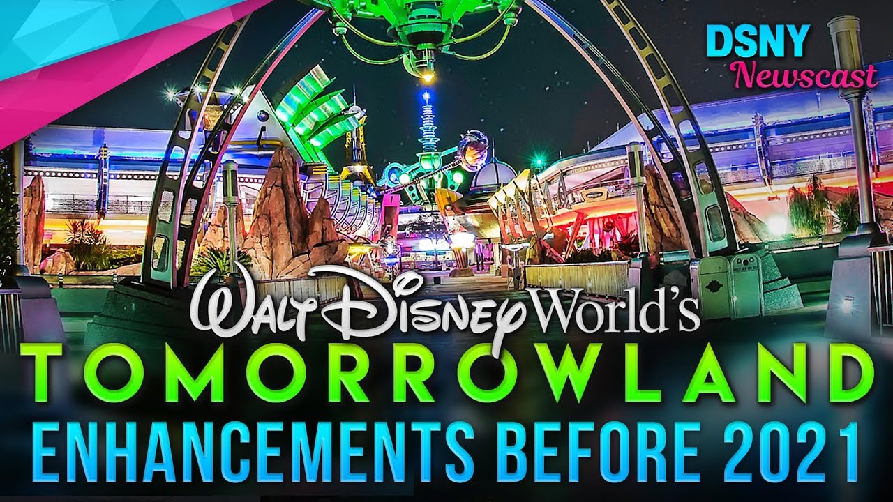TOMORROWLAND Enhancements Coming For Walt Disney World's 50th Anniversary - Disney News - 6/19/18