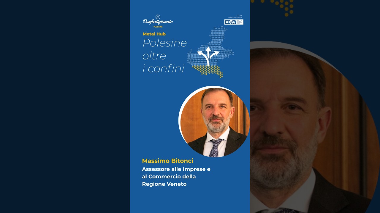 Massimo Bitonci a Metal Hub evento di @confartigianatopolesine  con il Contributo di Ebav