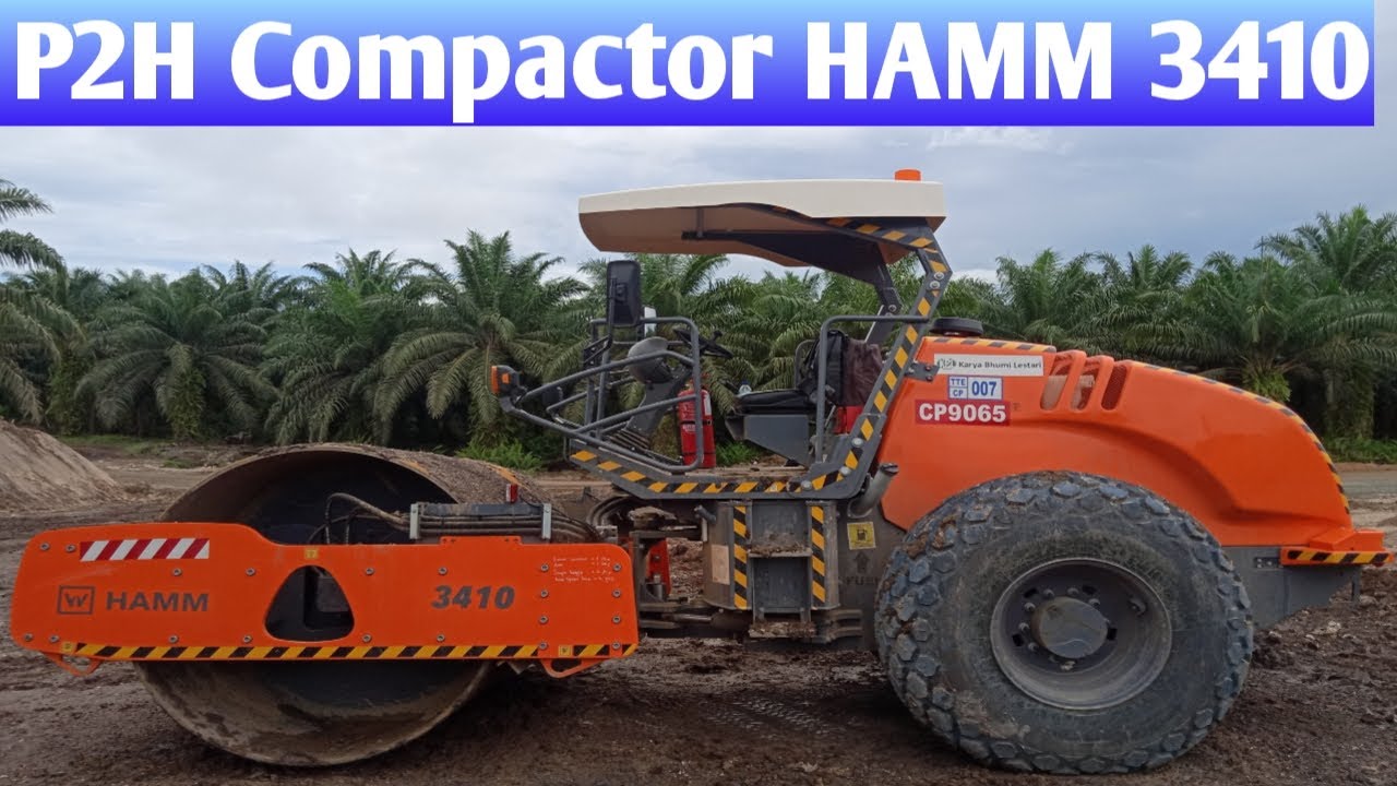 P2H Compactor HAMM 3410