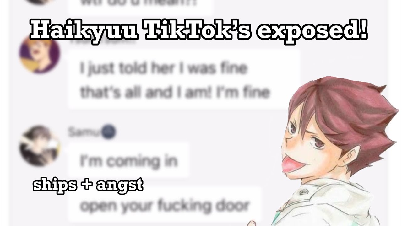 Haikyuu TikTok разоблачен!! // Ангст // Шипы // Иваой, Сакуацу, Ушитен, Кагехина и т. д.