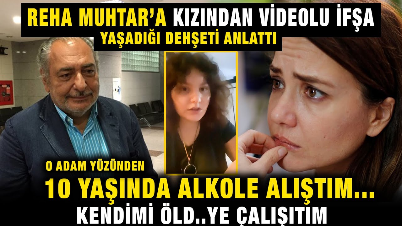 Deniz Uğur&rsquo;un Kızı Mina'dan Babası Reha Muhtar hakkında Şok Eden İddialar! Yaşadığı Dehşeti Anlattı!