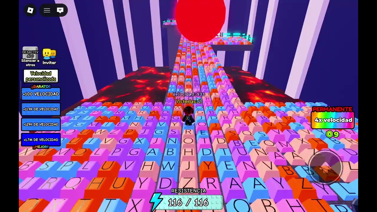 Jugando un juego de teclado ASMR