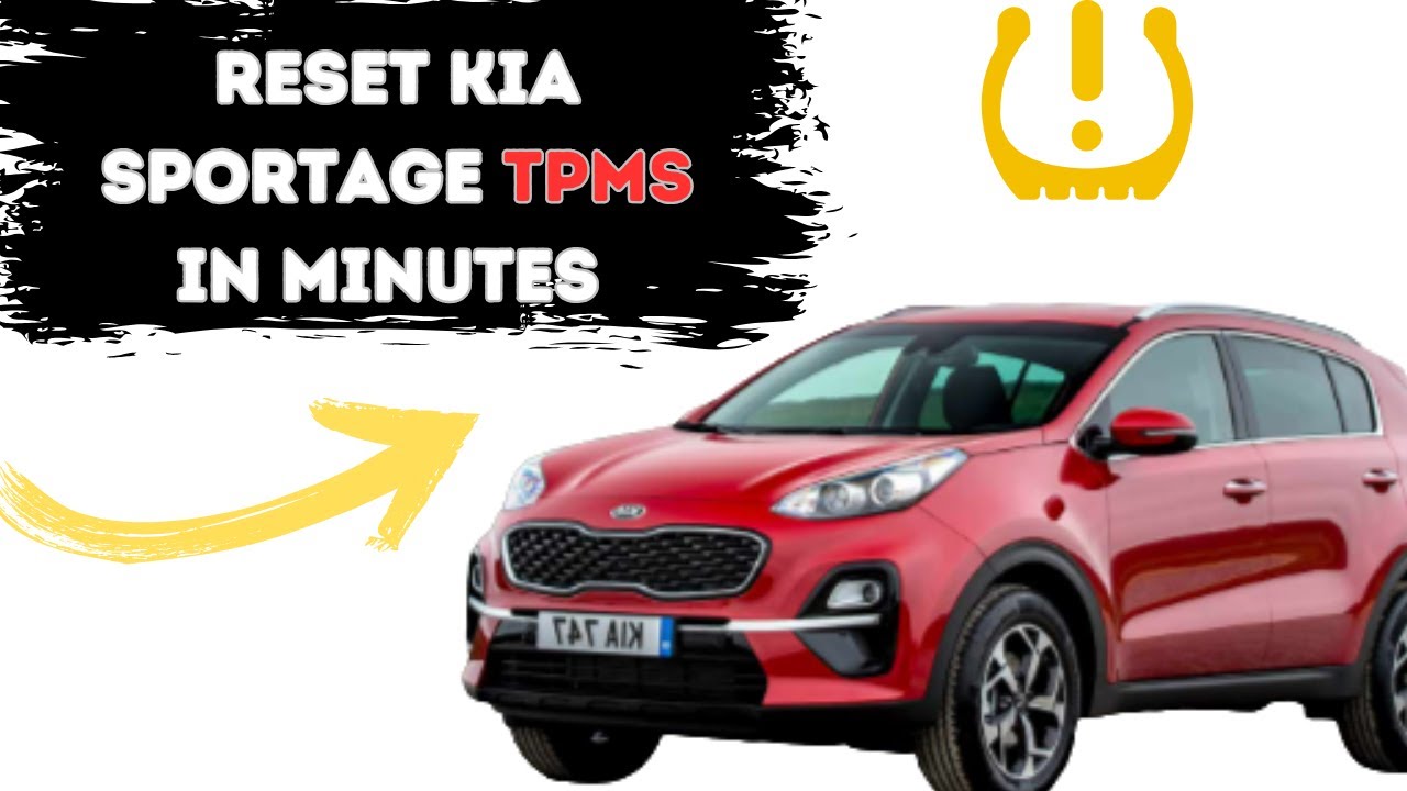 How to Reset Kia Sportage Tire Pressure Light: 4 TPMS Reset Methods (No Button)
