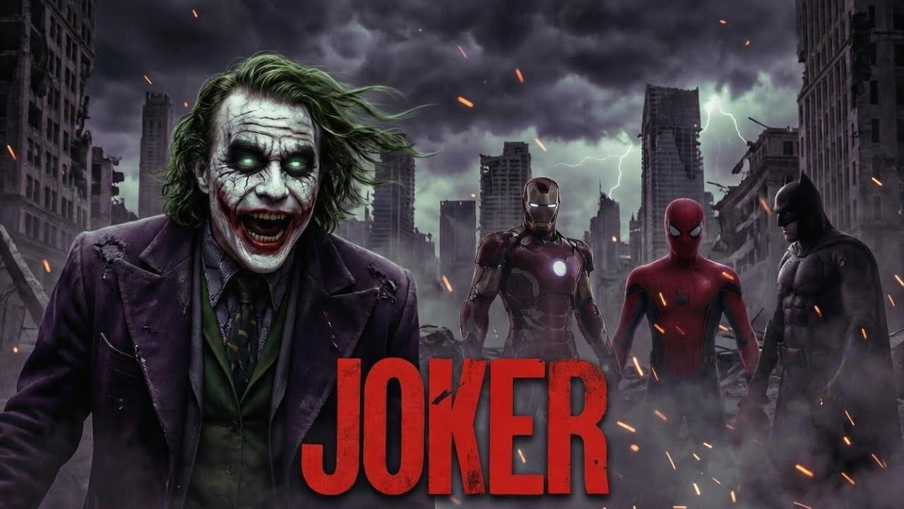 JOKER's Deadly Bank Heist! 🤡 Spiderman, Batman & Iron Man Trapped! 😱