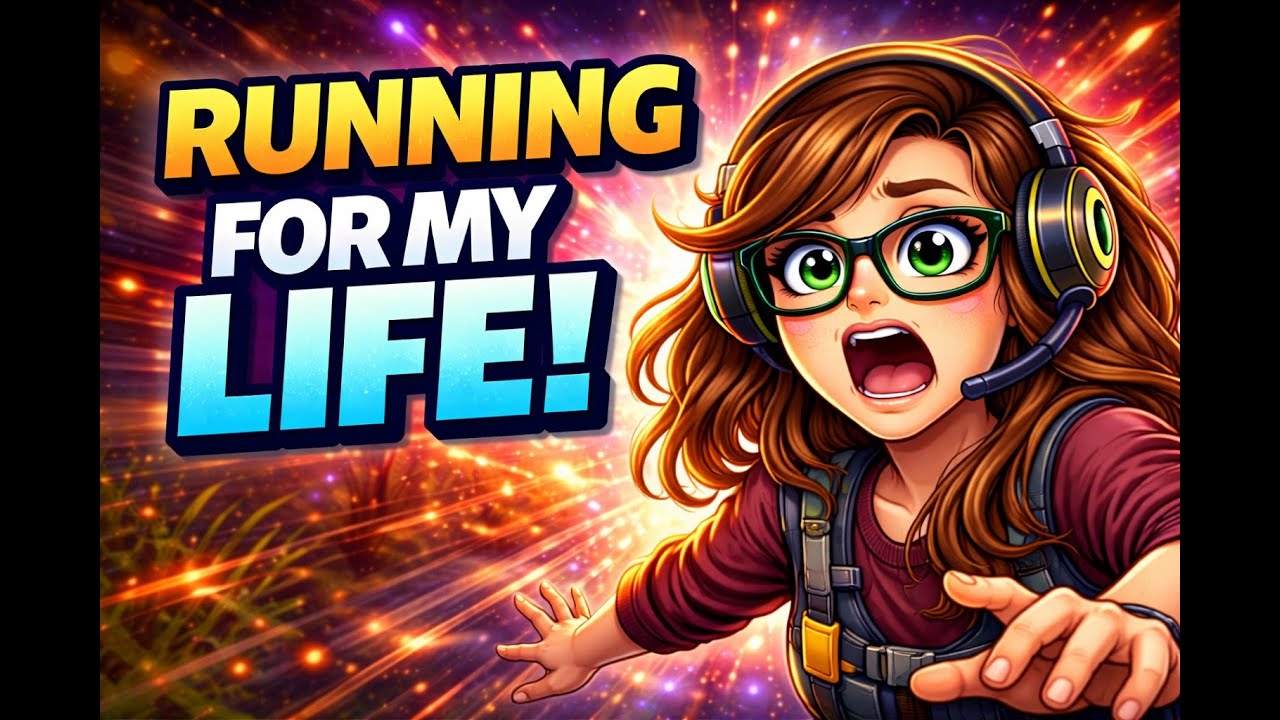 RUNNING FOR MY LIFE 😱