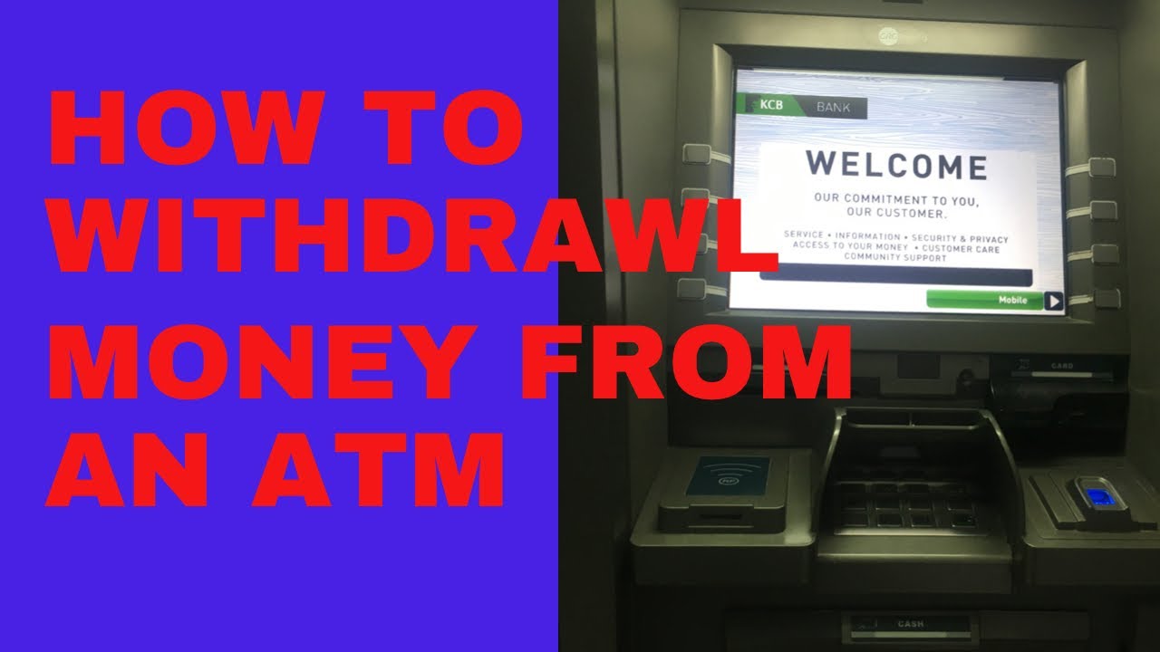 How to Withdraw Money From ATM Machine
