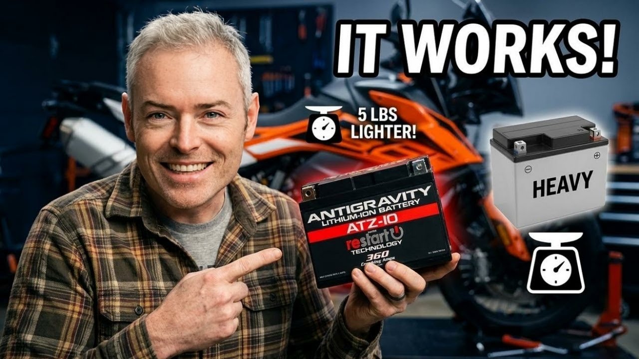 Game-Changing Battery Upgrade for KTM 790/890 Adventure!