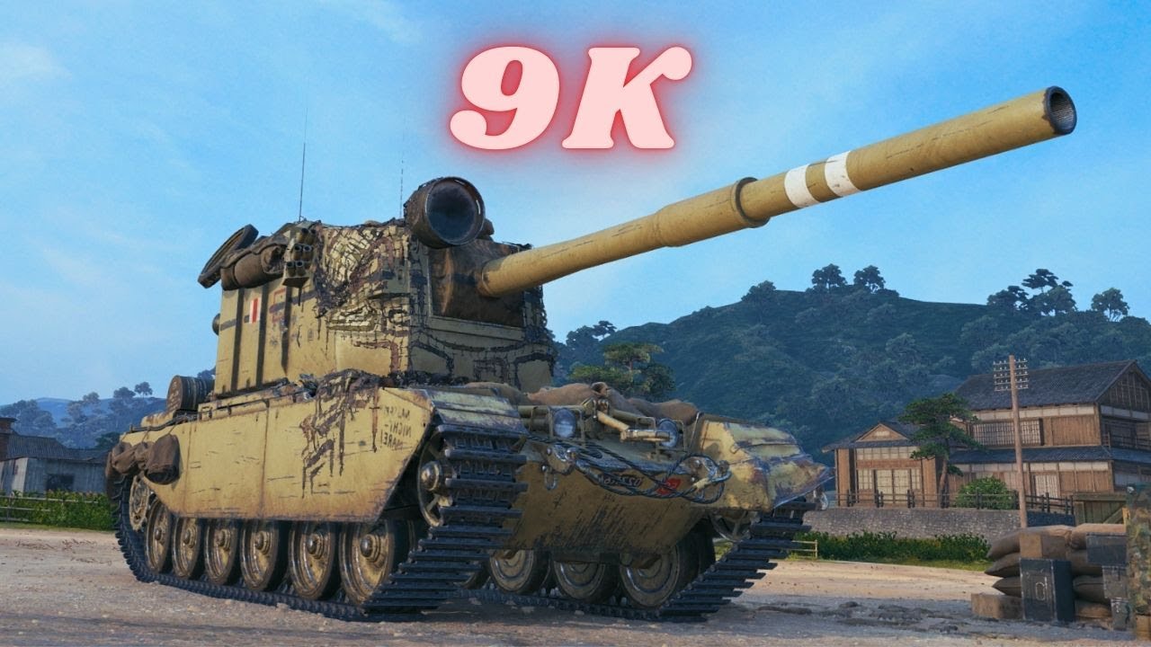 FV4005 Stage II 9K Damage 7 Kills - World of Tanks #wot