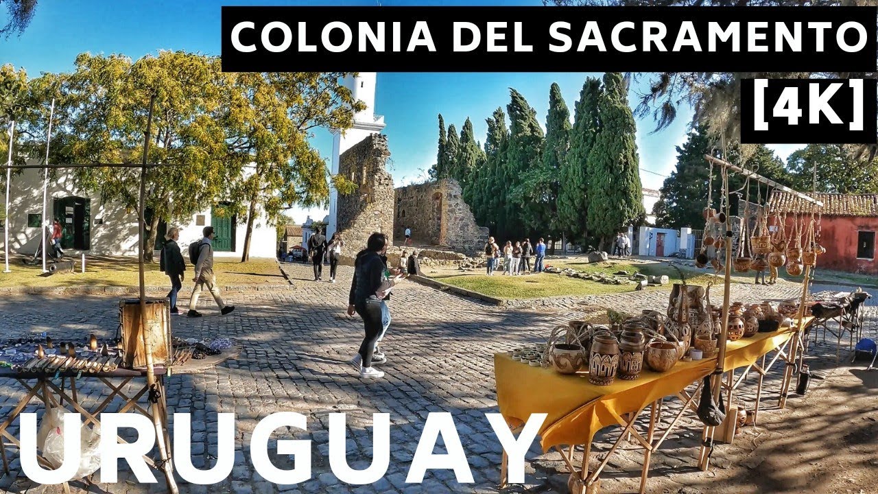 COLONIA DEL SACRAMENTO WALK - URUGUAY | 4k
