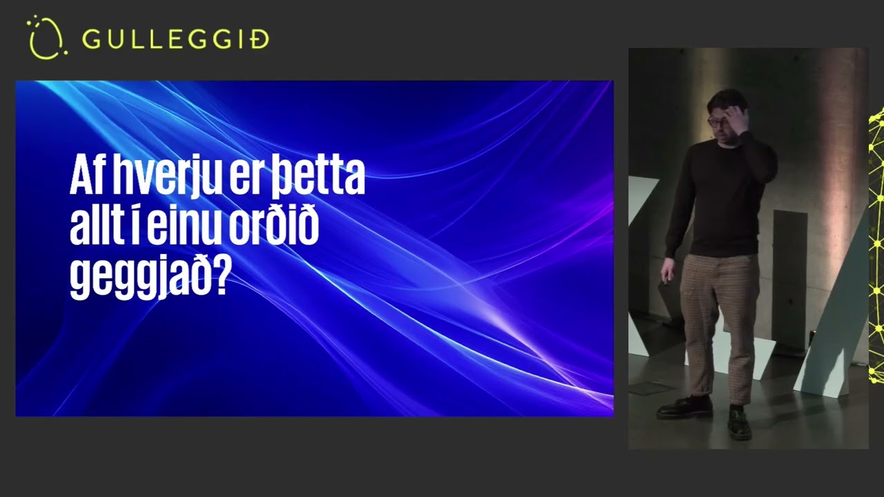 Gulleggið Masterclass Dagur 1 Gísli - AI / Why now