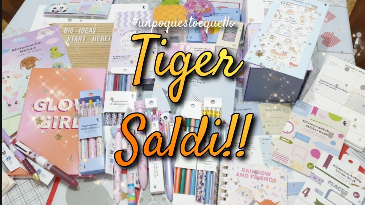 TIGER SUPER SCONTI #haul #unboxing