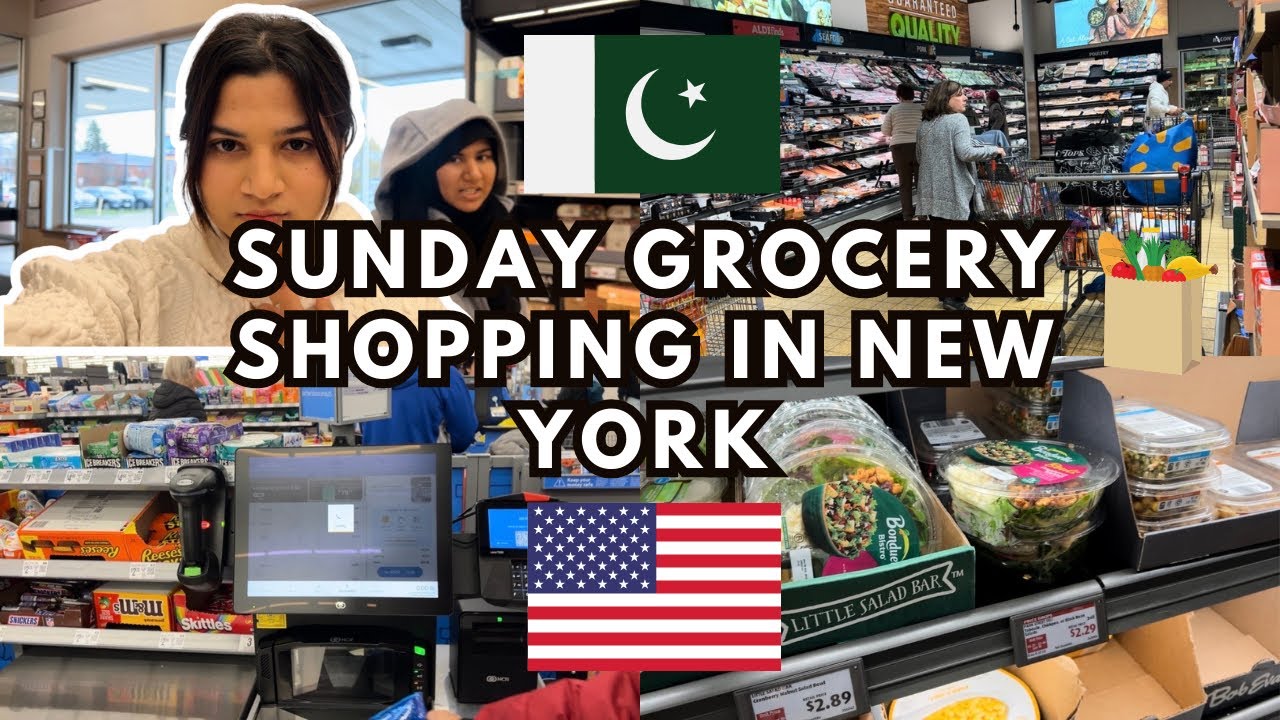 🇵🇰🇺🇸 SUNDAY GROCERY SHOPPING #urdu #vlog #ytvideo #fypシ #pakistan 
