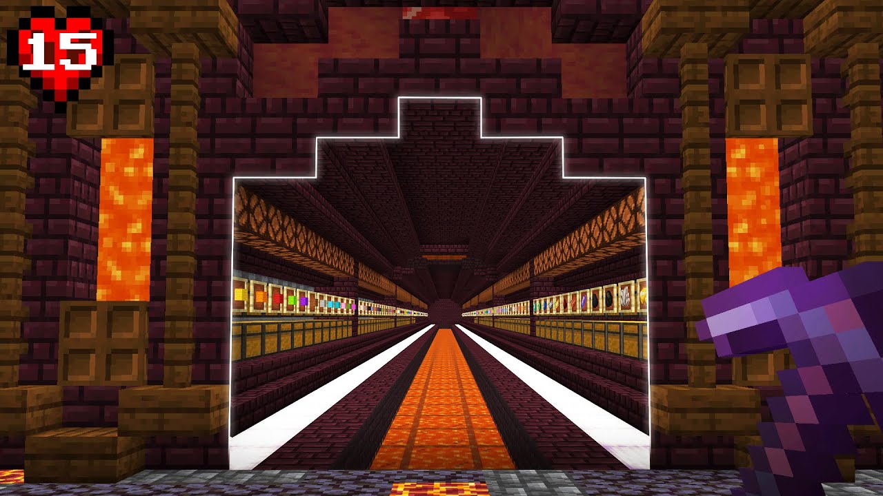 Zbudowałem M&Oacute;J WYMARZONY MAGAZYN w Minecraft Hardcore