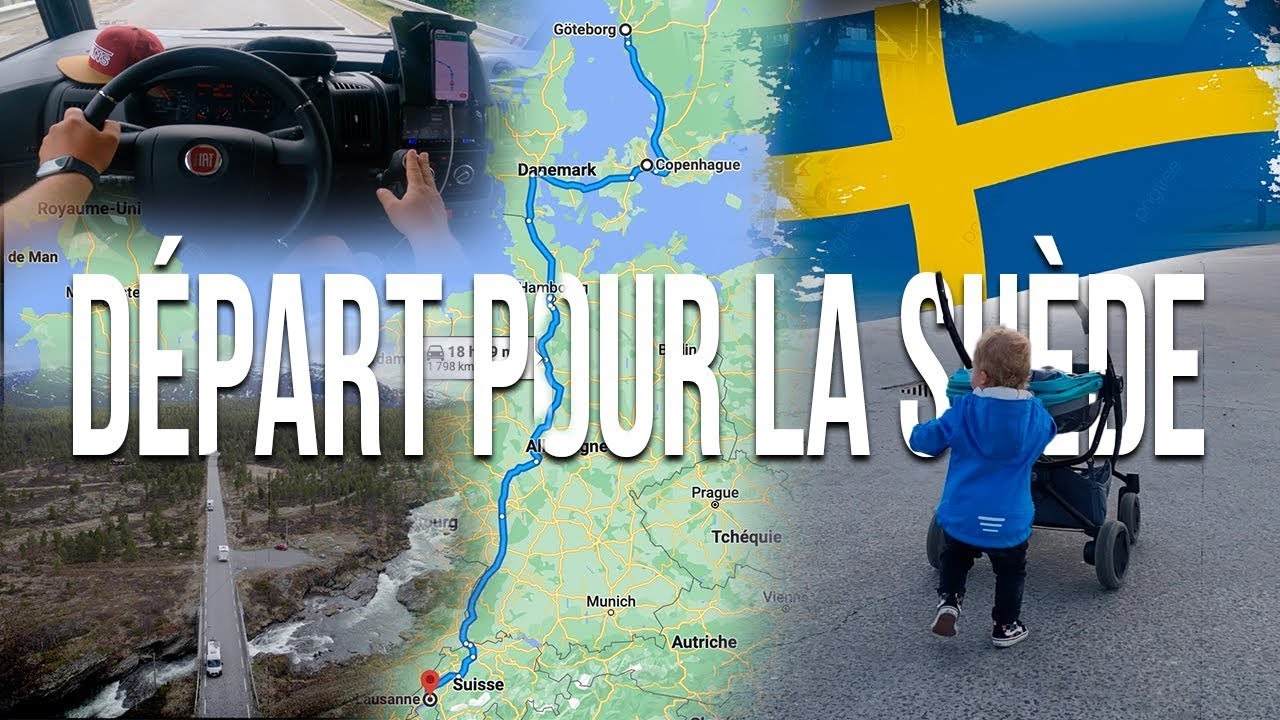 1300 kilomètres en van depuis la Suisse jusqu’en Suède - Vanlife