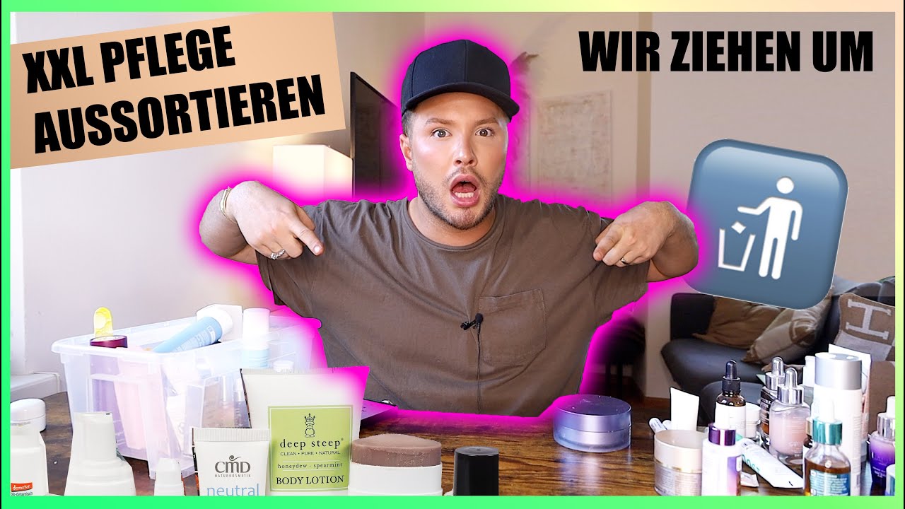 Ich kann nicht mehr 😓 ! XXL Pflege aussortieren - Declutter l Maxim Giacomo