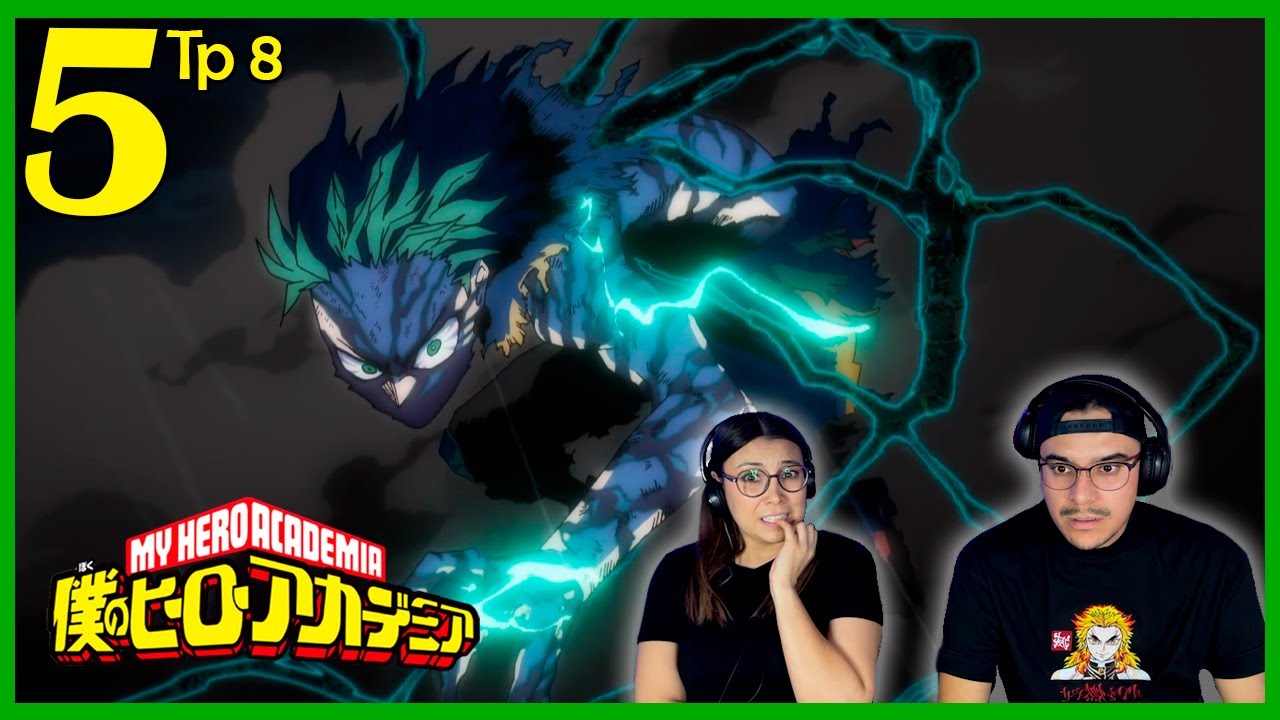 DEKU VS SHIGARAKI!!! 😨😨 | Boku No Hero Academia | CAP 5 | TP 8 | REACCIÓN