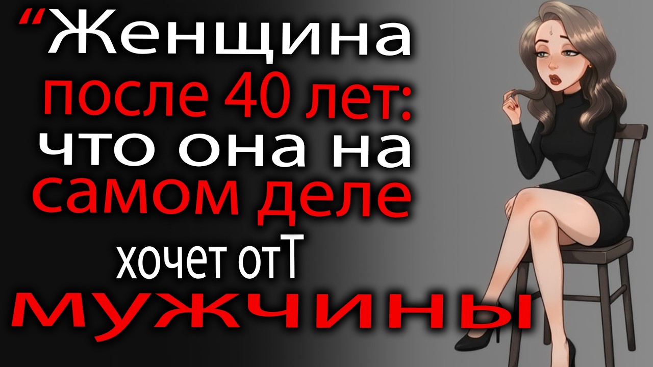 Чего действительно хотят женщины 40+ лет от мужчин?