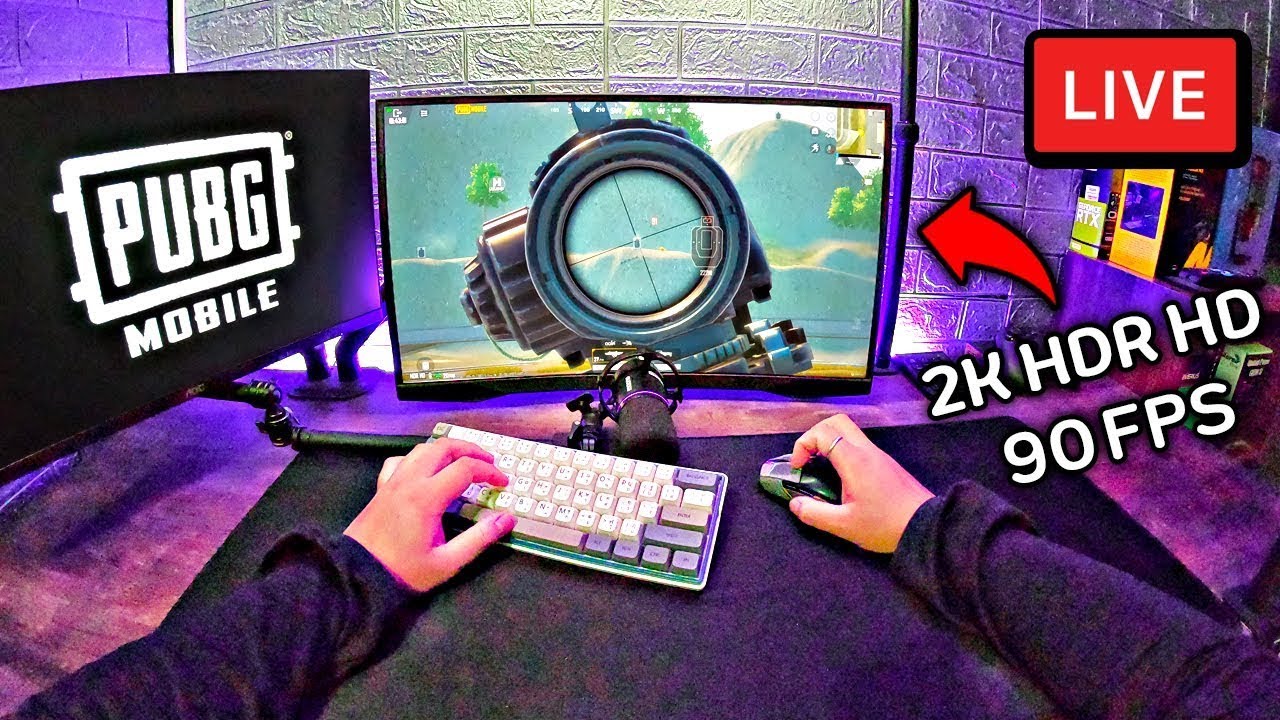 PUBG MOBILE HDR 120FPS  / RYZEN 5 7600 RTX 3060TI