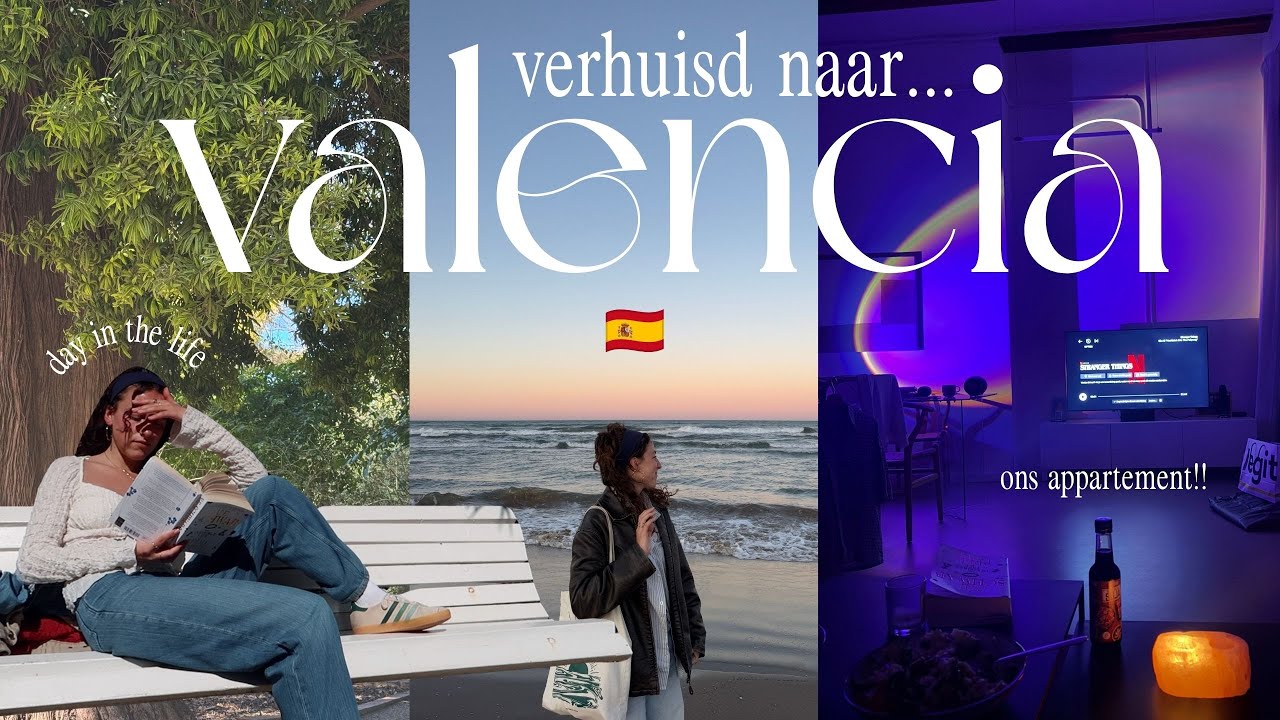 day in the life in Valencia | routine vinden, Spaans leren & life update!