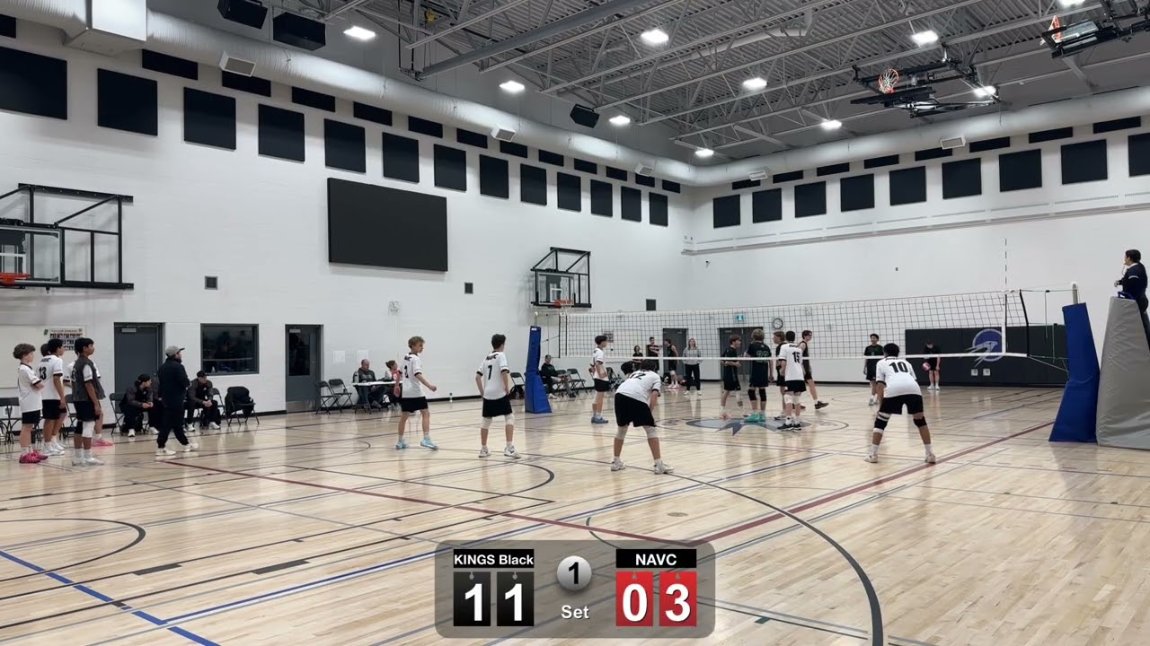 7. 2026 Premier 2 U14 NAVC vs Kings Black 1st set