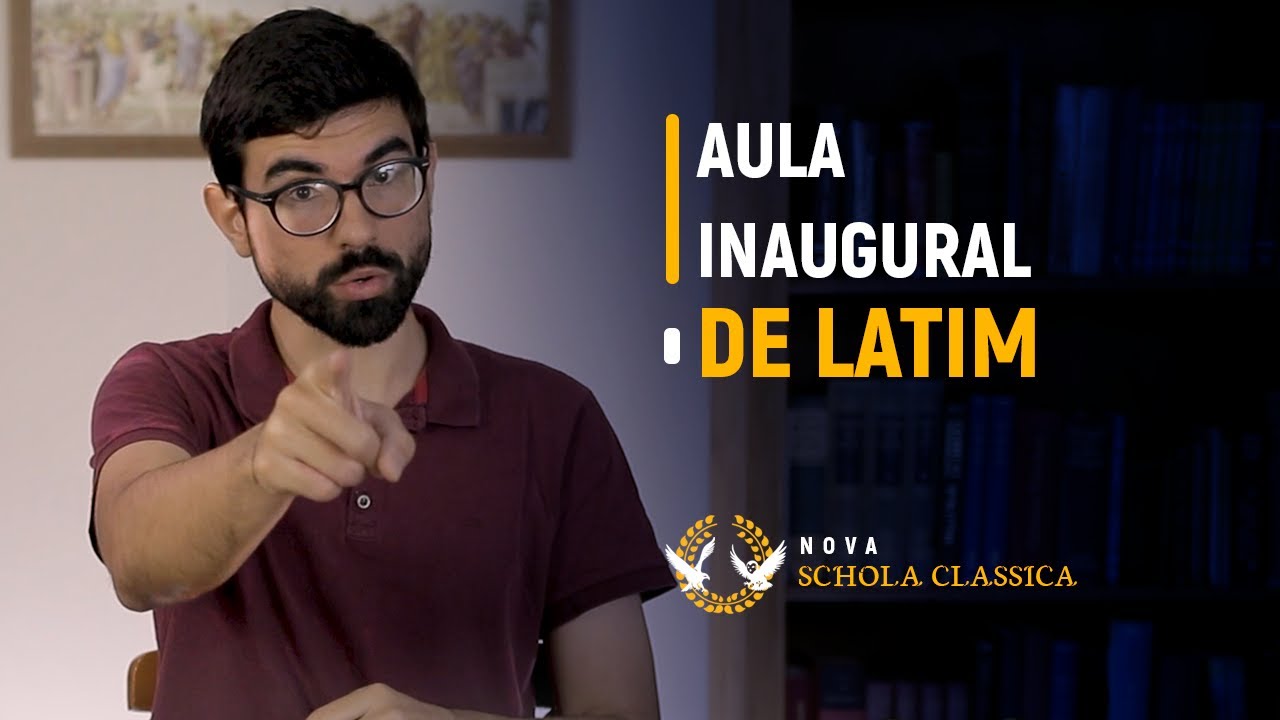 Aula inaugural de Latim da nova Schola Classica
