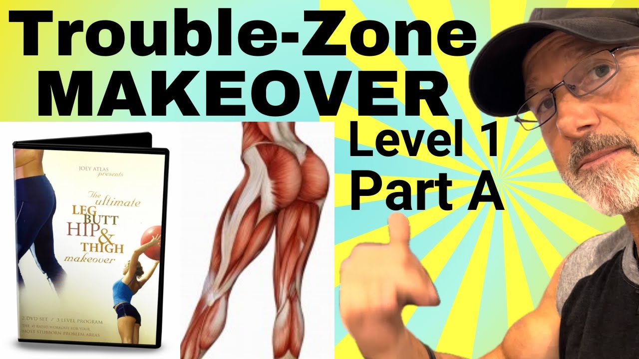Ultimate Lower-Body Toning, Sculpting, Shaping Workout Level 1 Part A Mighty Mat Session: LOW impact