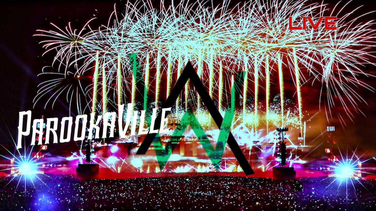 AlanWalker Live At Parookaville [ Intro + Different World ]