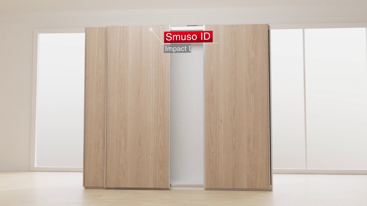 Smuso - Amortisseur intégral pour portes coulissantes