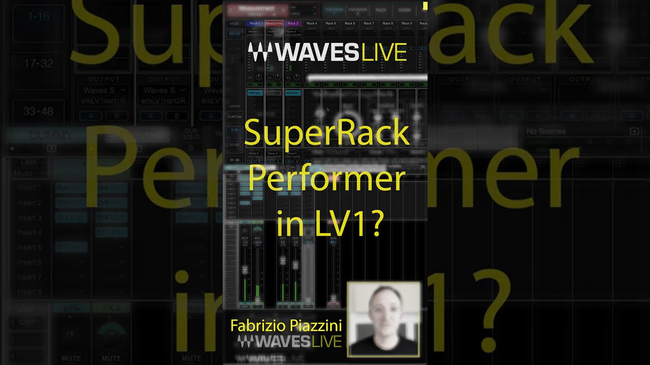 eMotion LV1 with SuperRack Performer