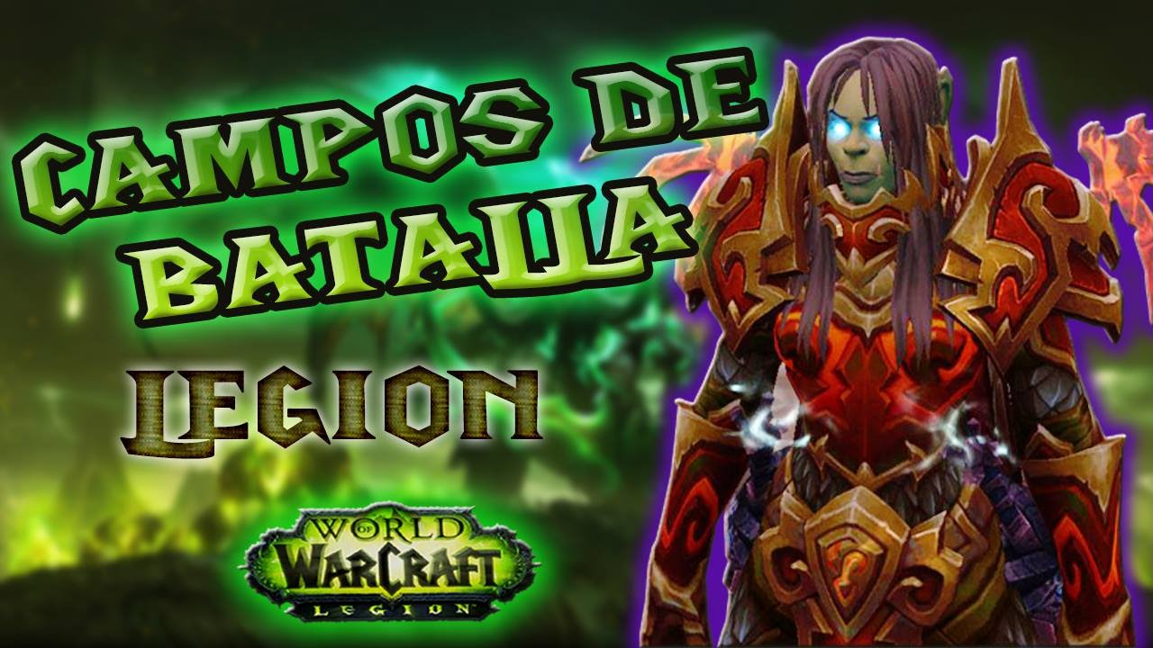 World of Warcraft | DK ESCARCHA - Esto ya es OTRA COSA! - PvP Campos de Batalla | LEGION