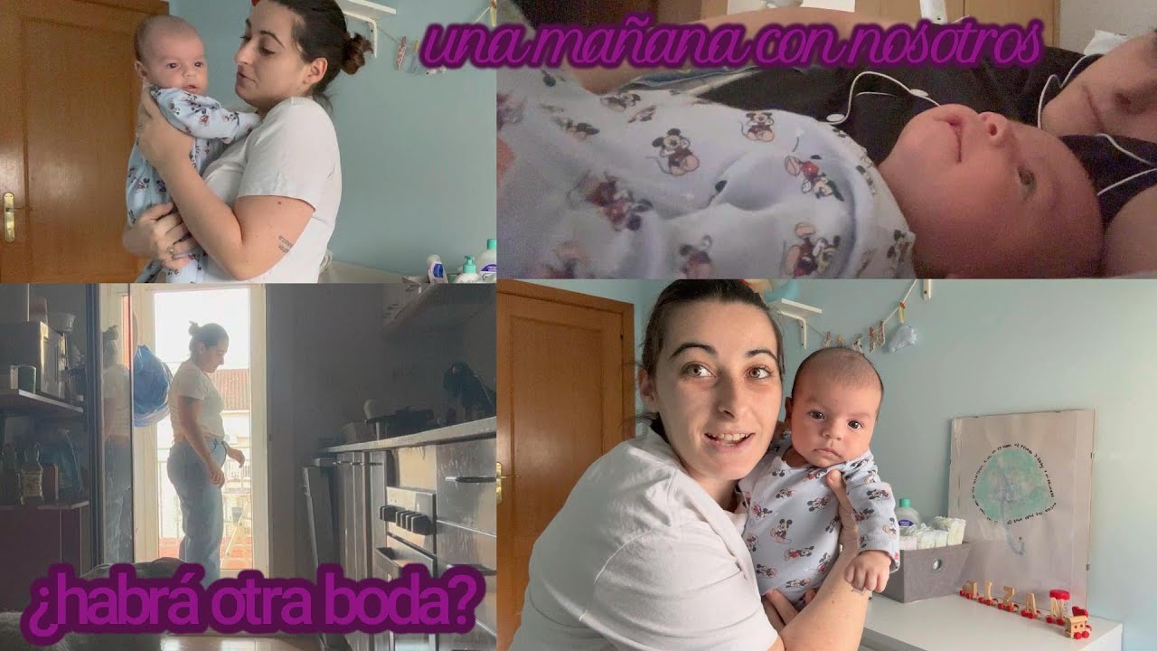 Una mañana con un bebé de mes y medio