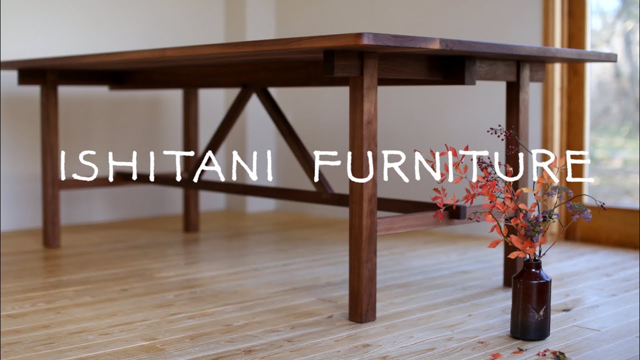 ISHITANI - Making a Truss Table - Angled Dovetail Joint