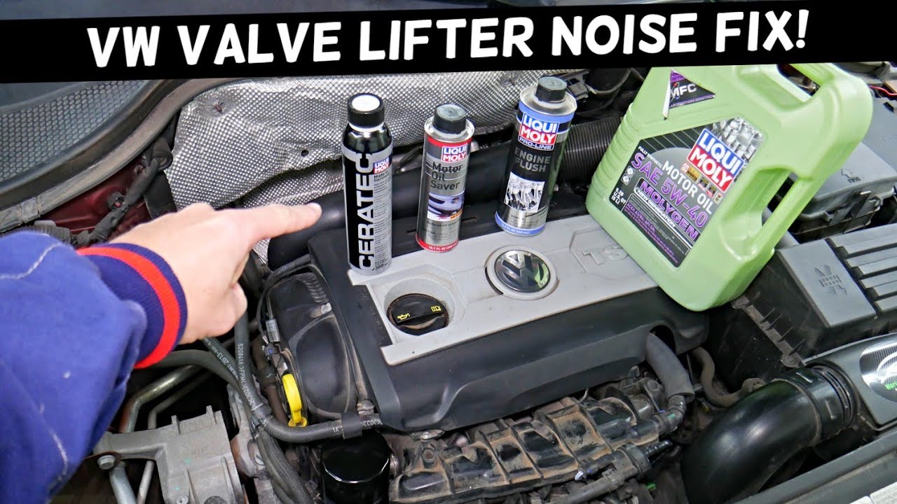 Устранение шума толкателя клапана VW VW TIGUAN GOLF PASSAT CC BEETLE JETTA SCIROCCO POLO FOX SHAR...