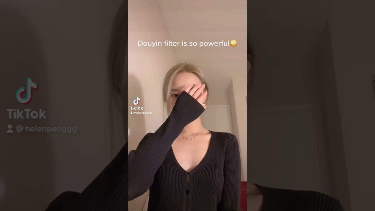 Douyin filter is crazy🤯😍