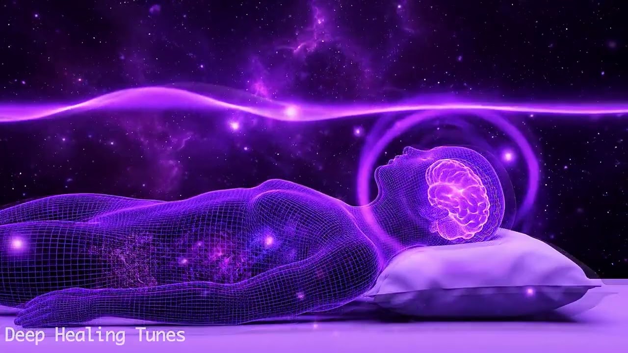 528Hz + 741Hz + 432Hz | Brain Massage While You Sleep, Stress & Anxiety Relief