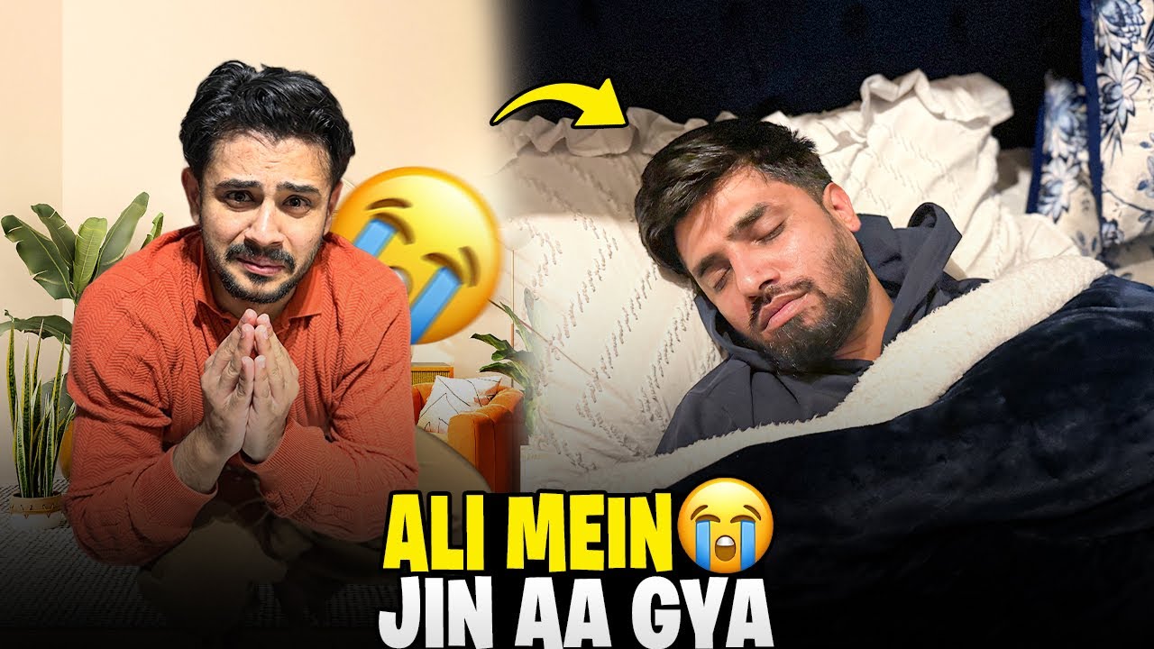 Ali Mai Soty Hue Jin Aa Geya || Mai Room Se Bahir Bhag Geya😭 || Horror Scene in New House 
