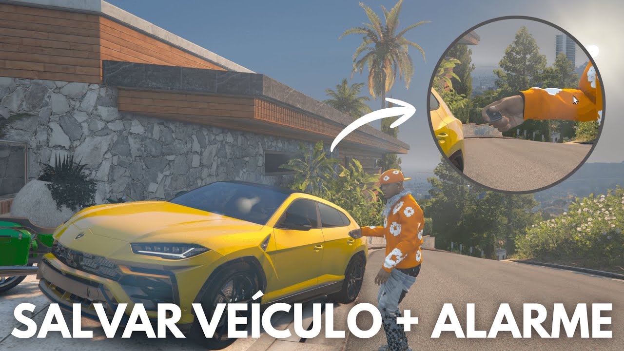 COMO SALVAR SEUS VE&Iacute;CULOS NO GTA 5! MOD DE ALARME! Persistence3