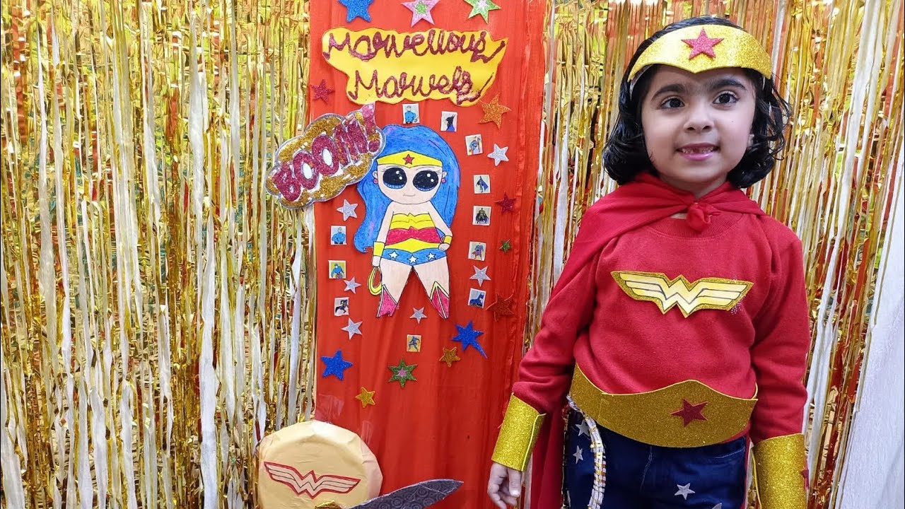 Lines on Wonder Woman | Marvellous Marvels | Jigyasa | Little Princess Jigyasa