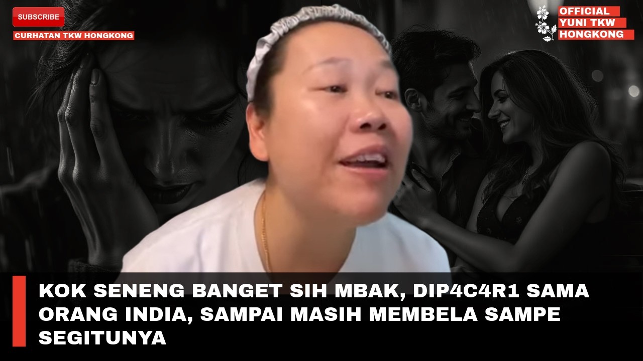 KOK SENENG BANGET SIH MBAK, DIP4C4R1 SAMA ORANG INDIA, SAMPAI MASIH MEMBELA SAMPE SEGITUNYA 