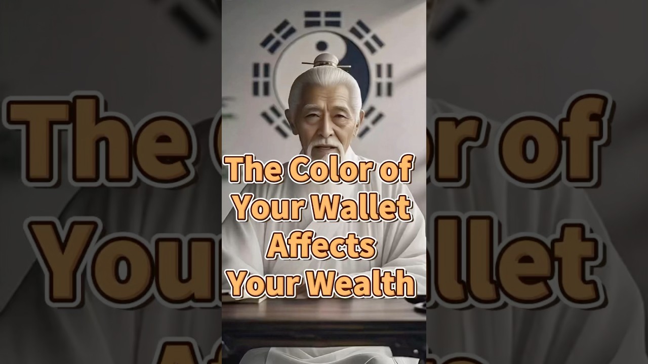 The color of your wallet affects your wealth #fengshui #wealth #lucky #wallet